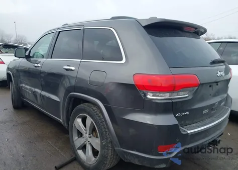 2014 Jeep Grand Cherokee Overland from USA, damaged, VIN 1C4RJFCGXEC137663